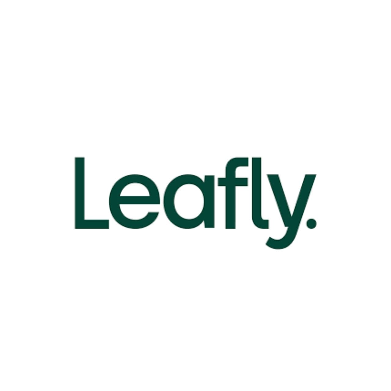 『リーフリー（Leafly.）』のロゴ